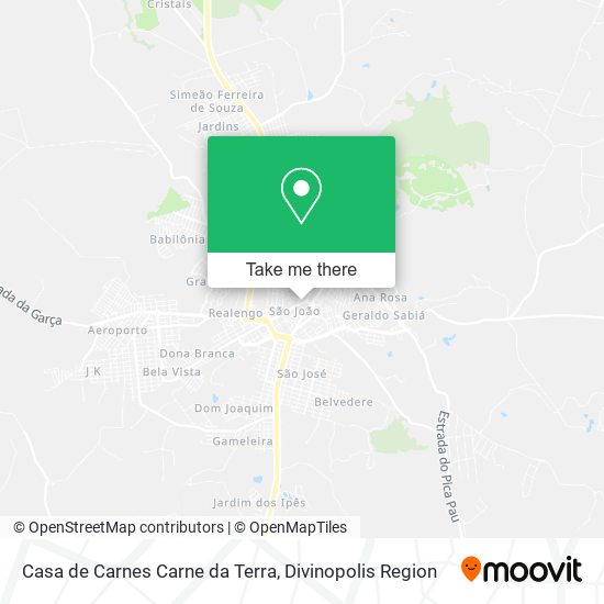 Casa de Carnes Carne da Terra map