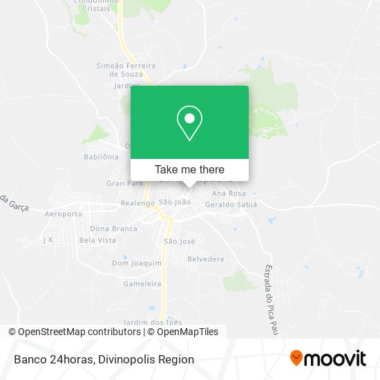 Banco 24horas map