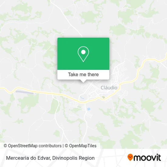 Mercearia do Edvar map