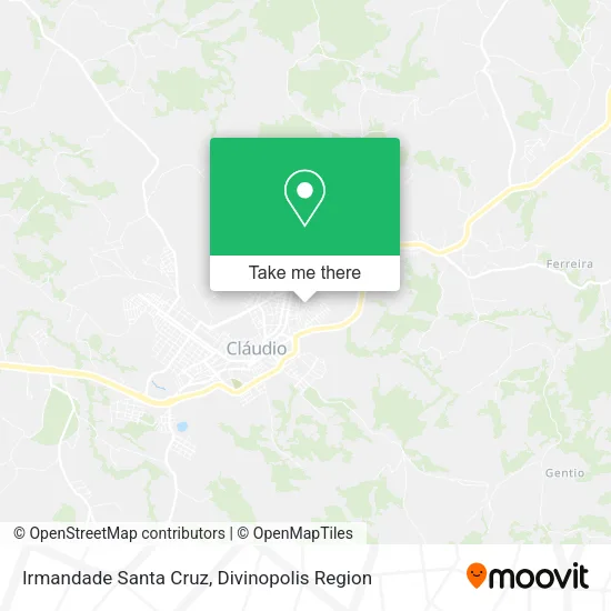 Irmandade Santa Cruz map