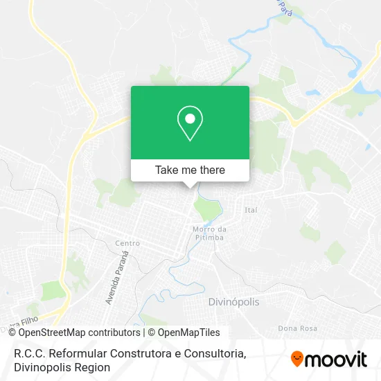 R.C.C. Reformular Construtora e Consultoria map