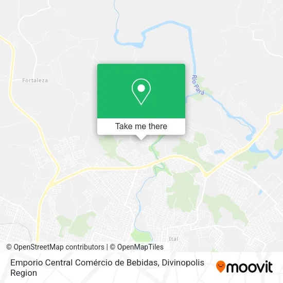 Emporio Central Comércio de Bebidas map