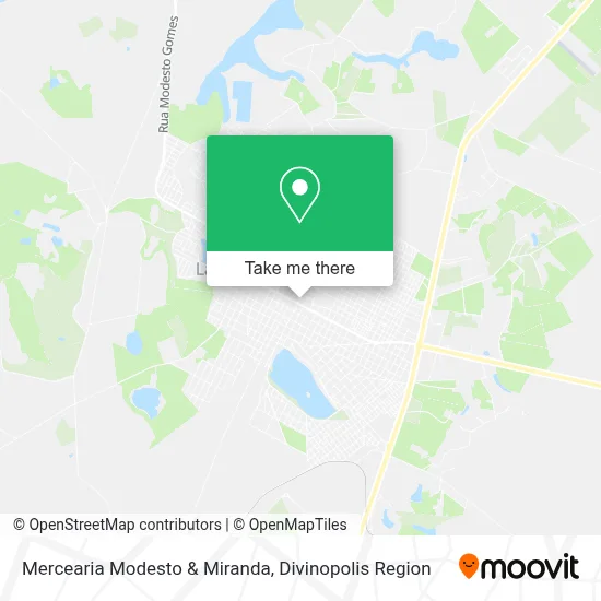 Mercearia Modesto & Miranda map