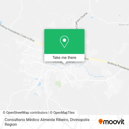 Consultorio Médico Almeida Ribeiro map