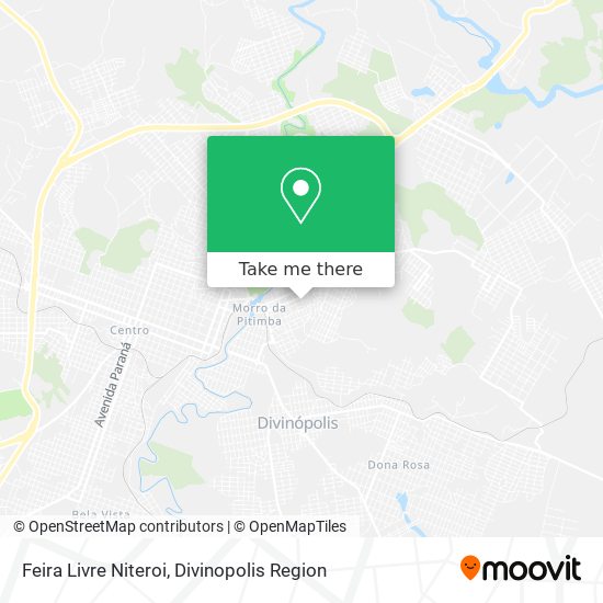 Feira Livre Niteroi map
