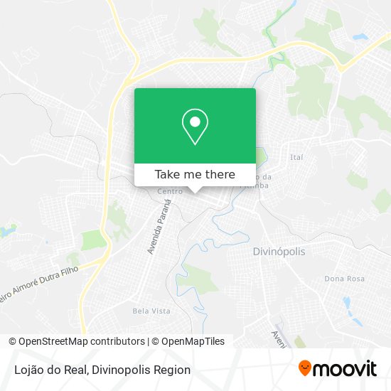Lojão do Real map