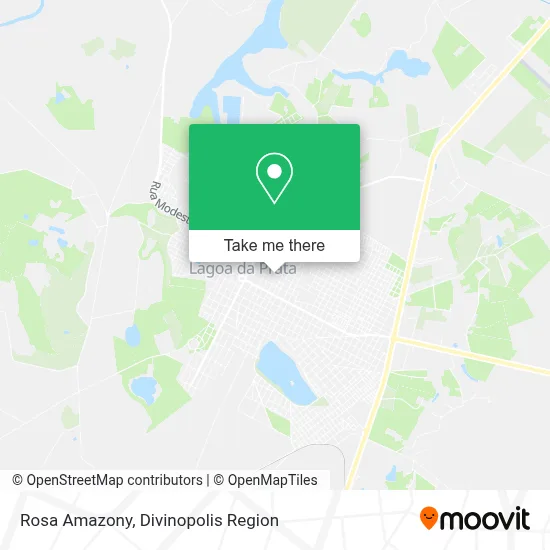 Rosa Amazony map