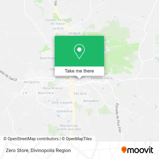 Zero Store map