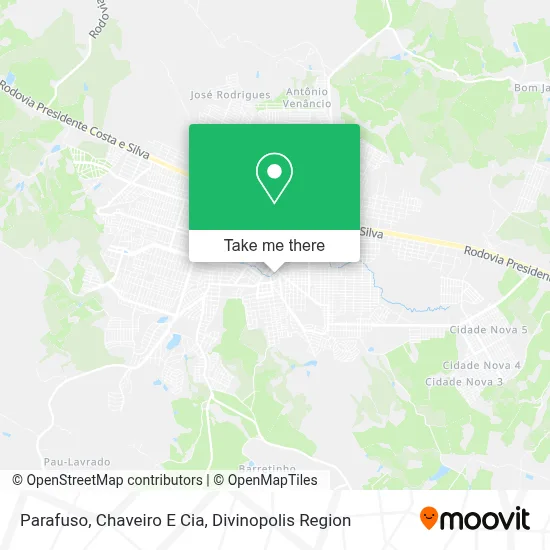 Parafuso, Chaveiro E Cia map