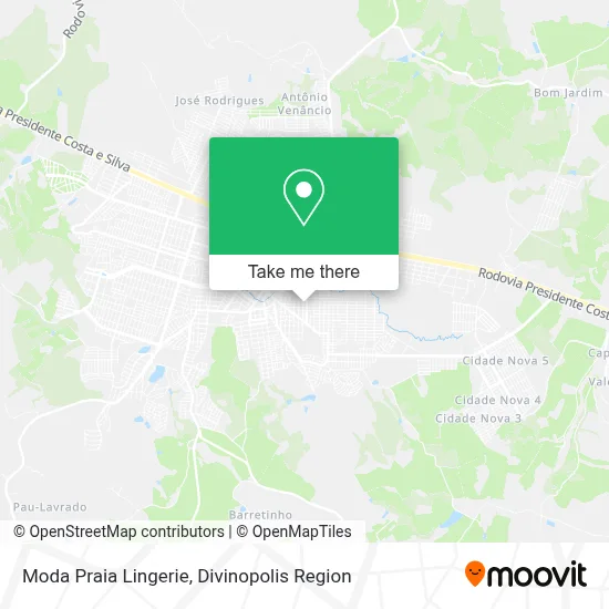 Moda Praia Lingerie map