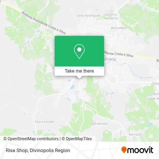 Risa Shop map