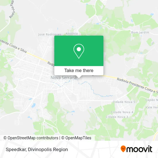 Speedkar map