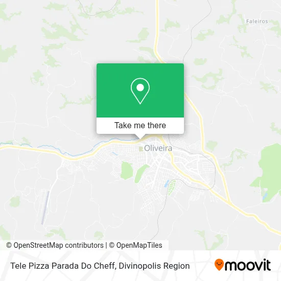 Tele Pizza Parada Do Cheff map