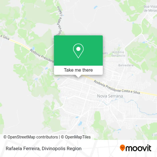 Rafaela Ferreira map