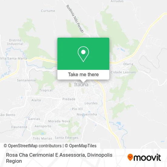 Rosa Cha Cerimonial E Assessoria map