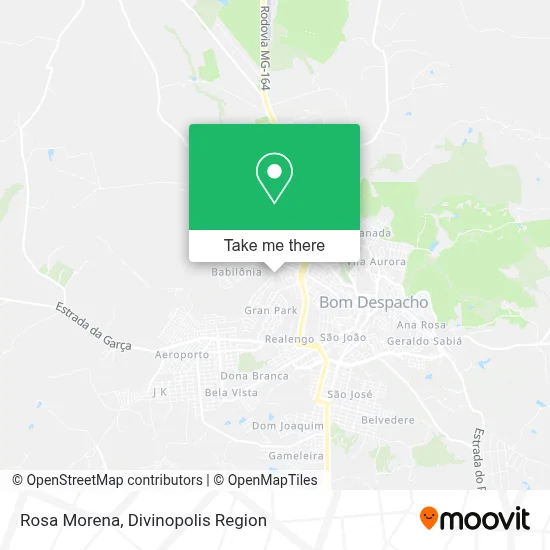 Rosa Morena map