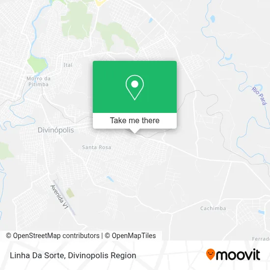 Linha Da Sorte map