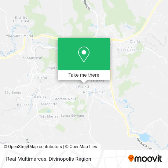 Real Multimarcas map