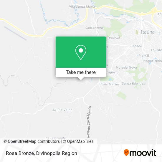 Rosa Bronze map