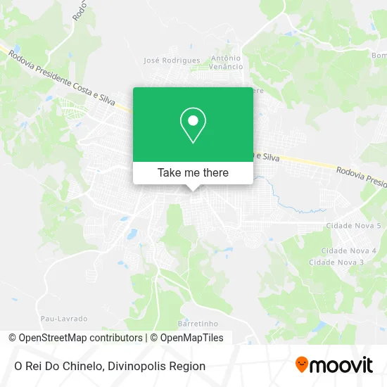 O Rei Do Chinelo map