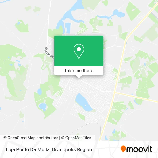 Loja Ponto Da Moda map
