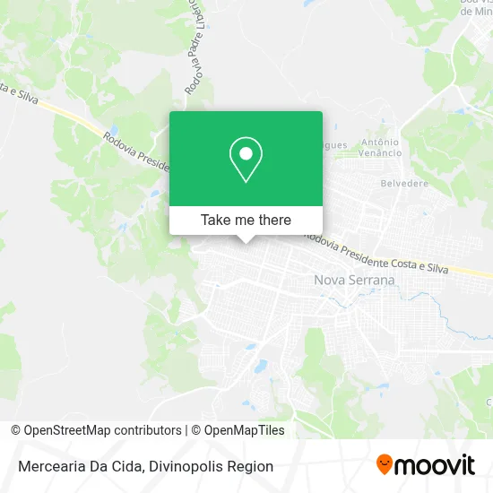 Mercearia Da Cida map