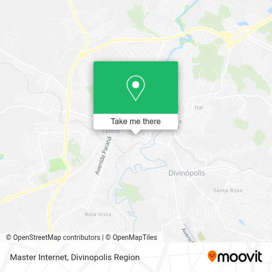 Master Internet map