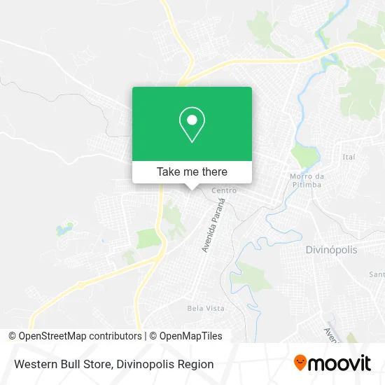 Western Bull Store map