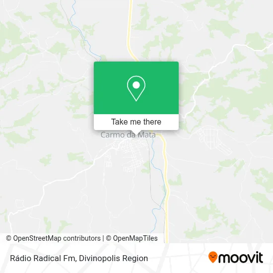 Rádio Radical Fm map