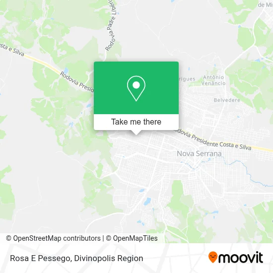 Rosa E Pessego map