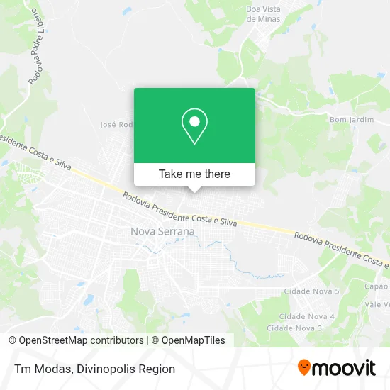 Tm Modas map