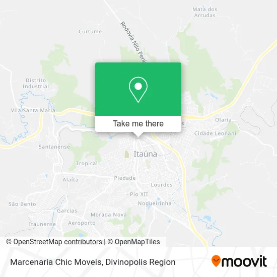 Marcenaria Chic Moveis map