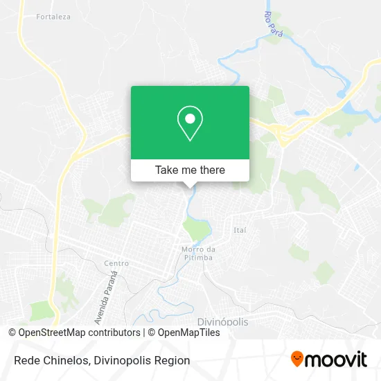 Rede Chinelos map