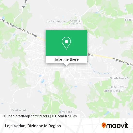 Loja Addan map