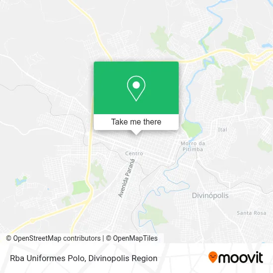 Rba Uniformes Polo map