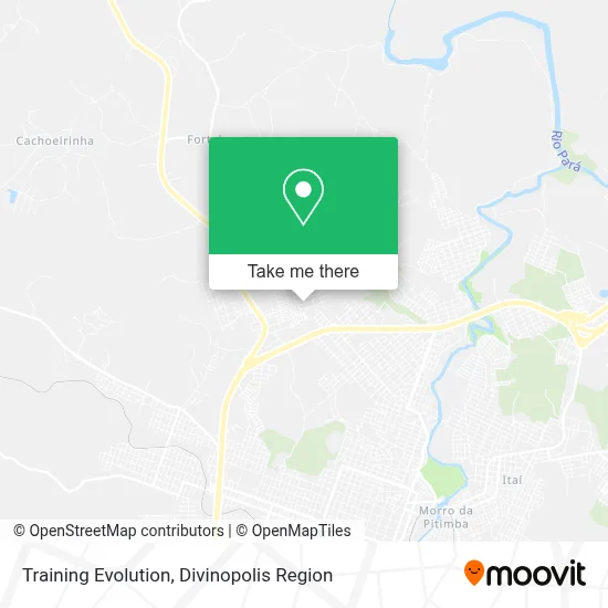 Training Evolution map
