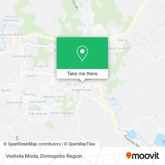 Vedivila Moda map
