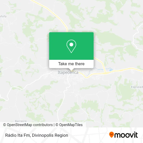 Rádio Ita Fm map