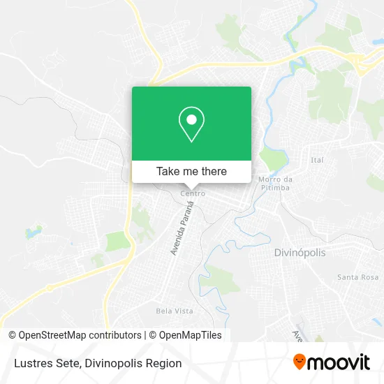 Lustres Sete map