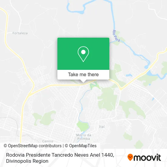 Rodovia Presidente Tancredo Neves Anel 1440 map