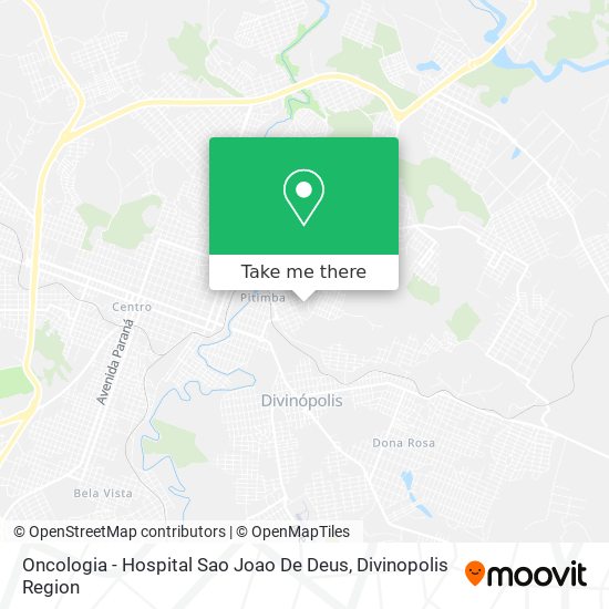 Oncologia - Hospital Sao Joao De Deus map