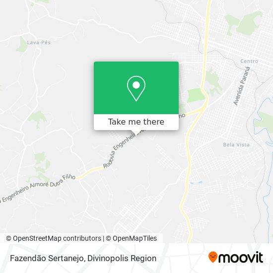 Fazendão Sertanejo map