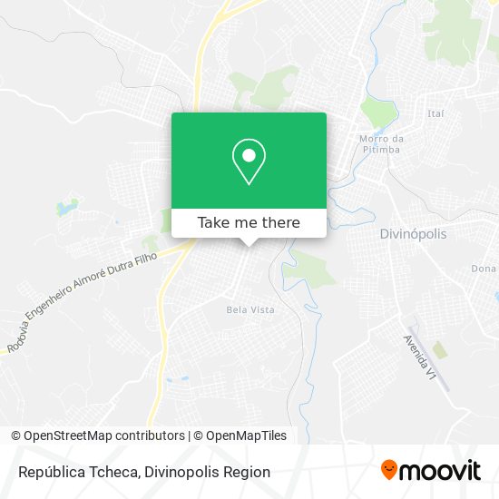 República Tcheca map