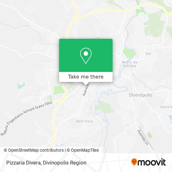 Pizzaria Divera map