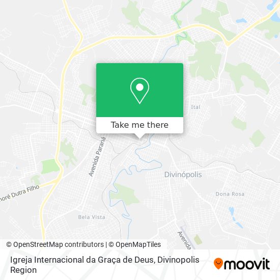 Igreja Internacional da Graça de Deus map