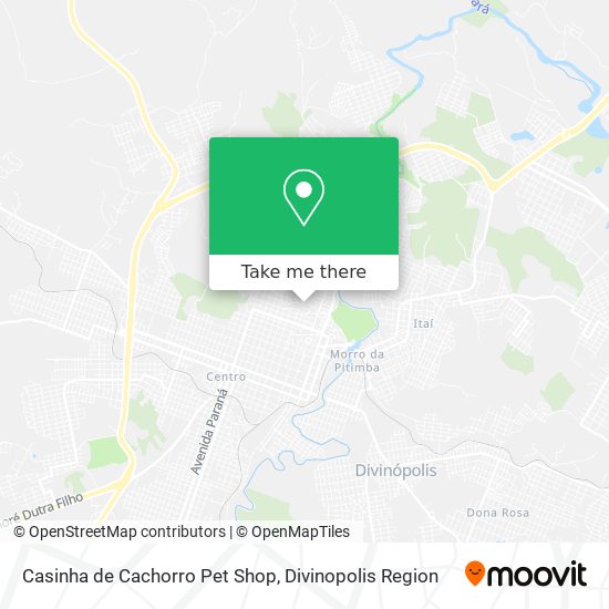 Casinha de Cachorro Pet Shop map