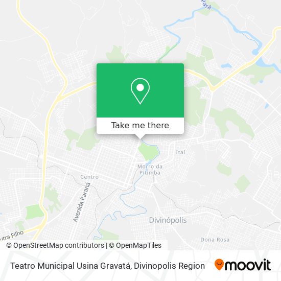 Teatro Municipal Usina Gravatá map