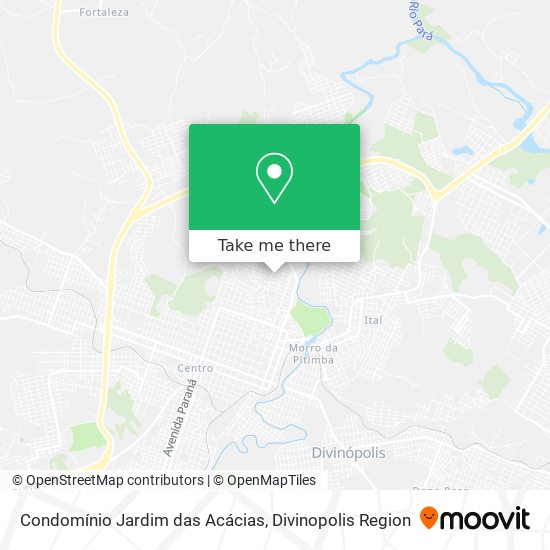 Condomínio Jardim das Acácias map