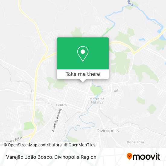 Varejão João Bosco map