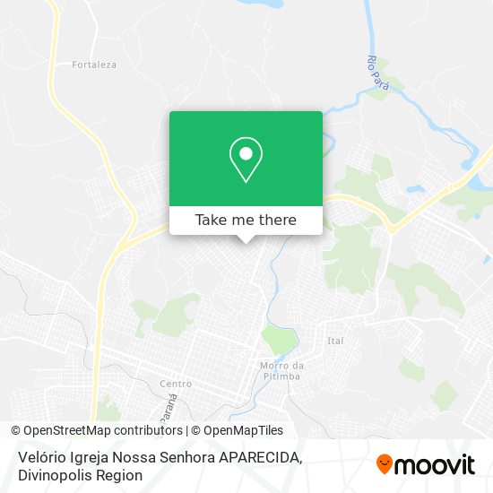 Mapa Velório Igreja Nossa Senhora APARECIDA